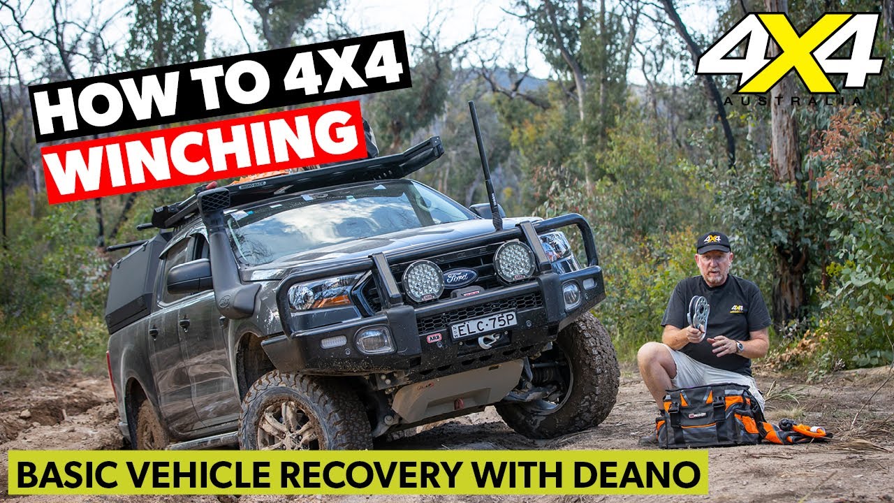 Как выполнить базовую эвакуацию с помощью лебедки | 4X4 Australia