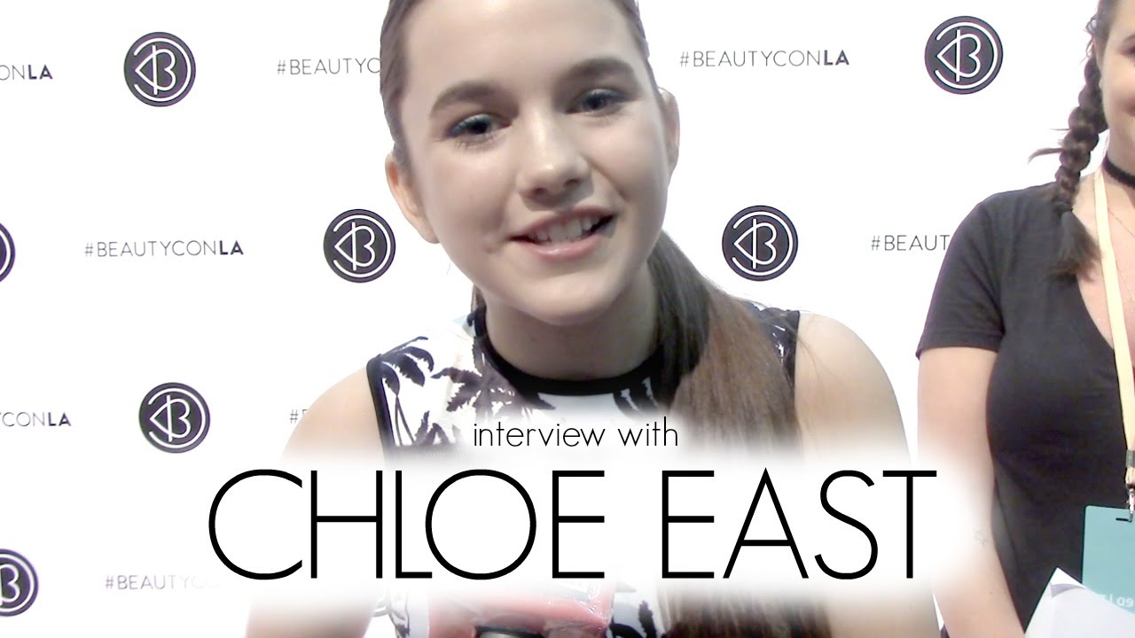 Interview with Chloe East from Liv and Maddie at Beautycon LA 2016