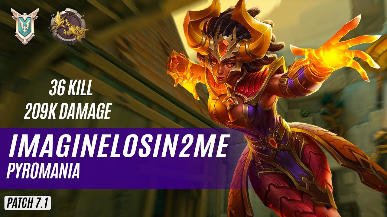 36 KILL 209K DAMAGE IMAGINELOSIN2ME IMANI PALADINS COMPETITIVE (MASTER) PYROMANIA