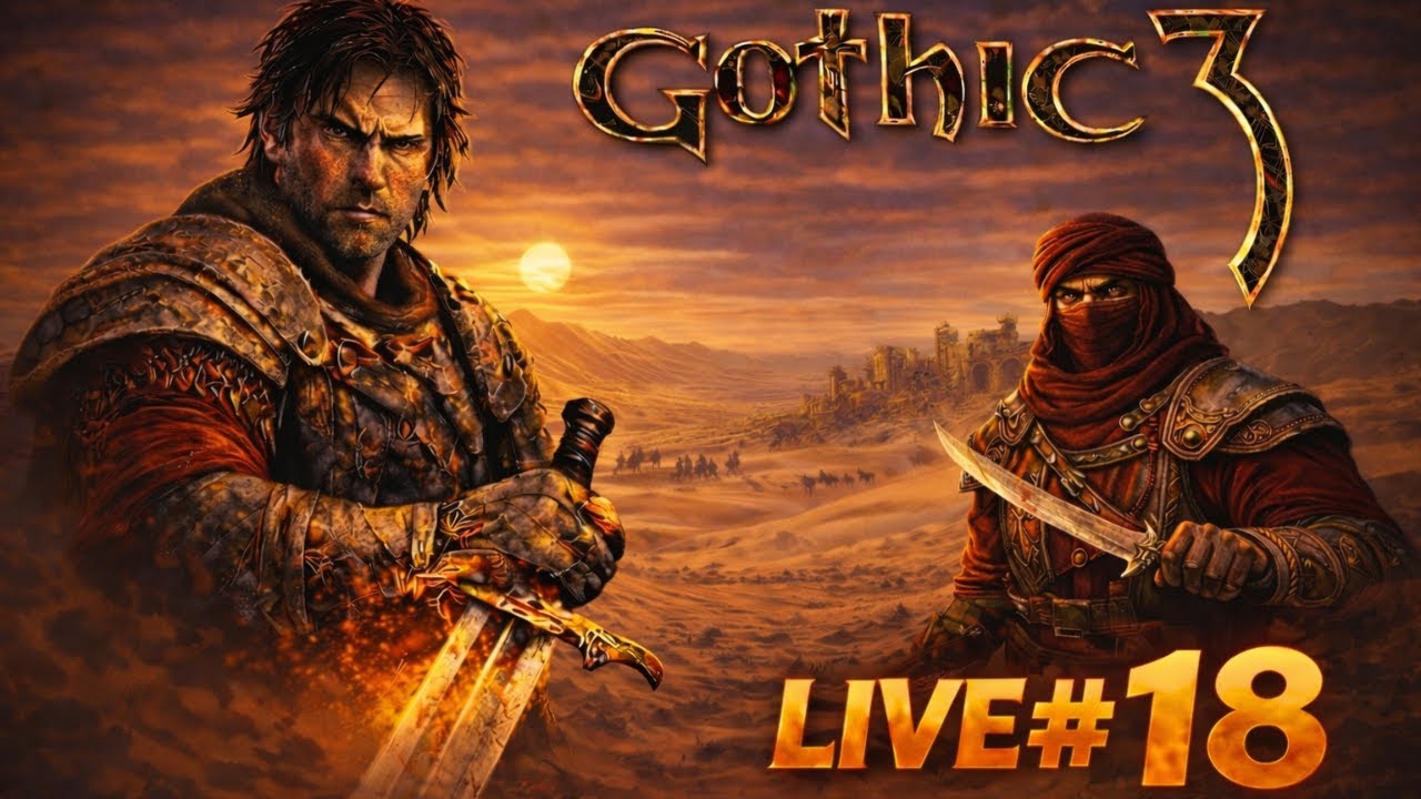Gothic 3 z modami | Oblężenie Vengardu &ndash; stal, krew i chwała &ndash; Live #18