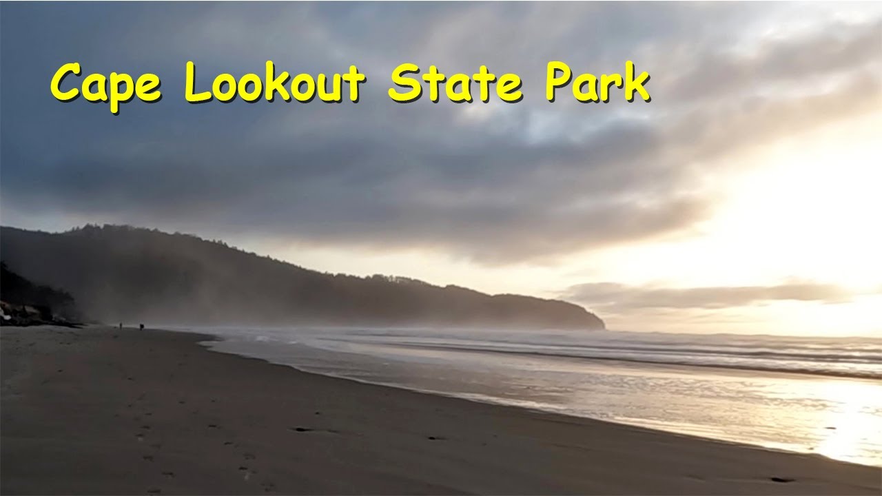 Camping at Cape Lookout on the Oregon coast in January