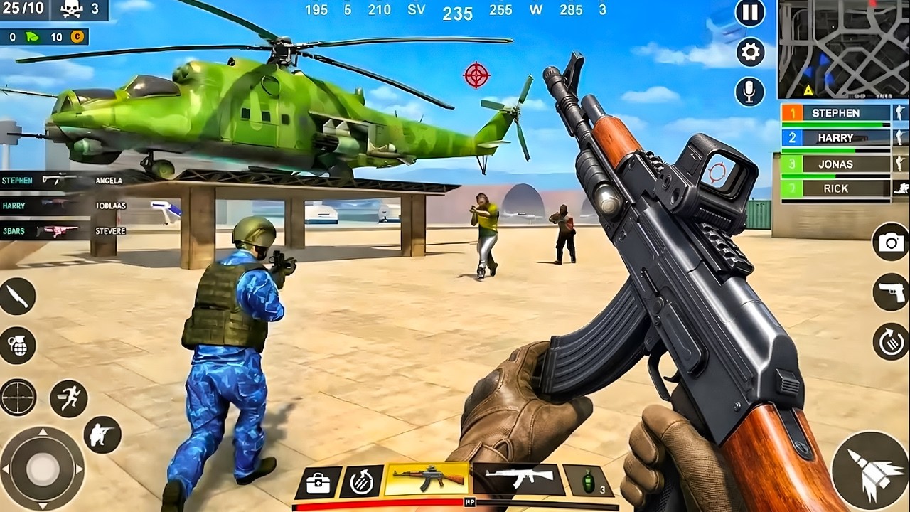 Critical Gun Strike: FPS Shooting Game - Android Gameplay