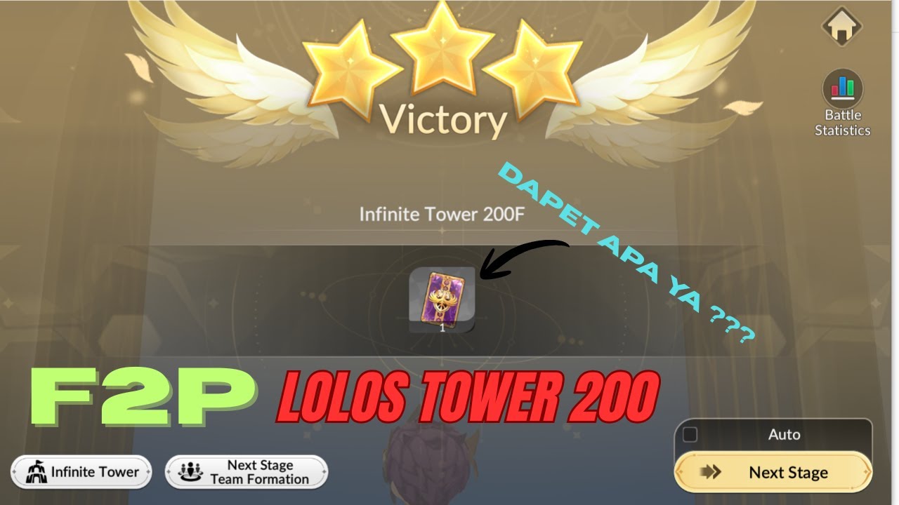 F2P TEMBUS INFINITE TOWER 200 | SEVEN KNIGHT REBIRTH