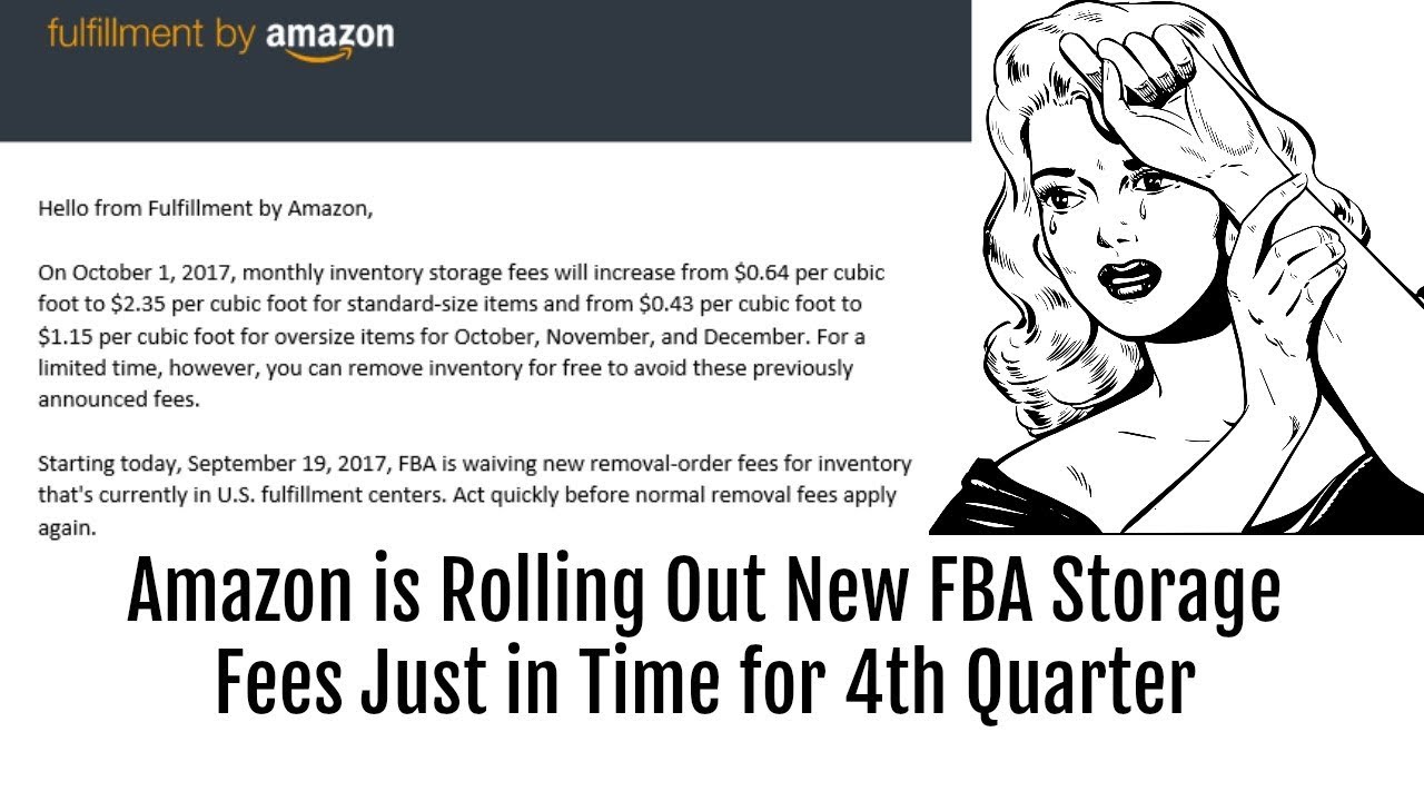 Amazon is Rolling Out New FBA Storage Fees Just in Time for 4th Quarter