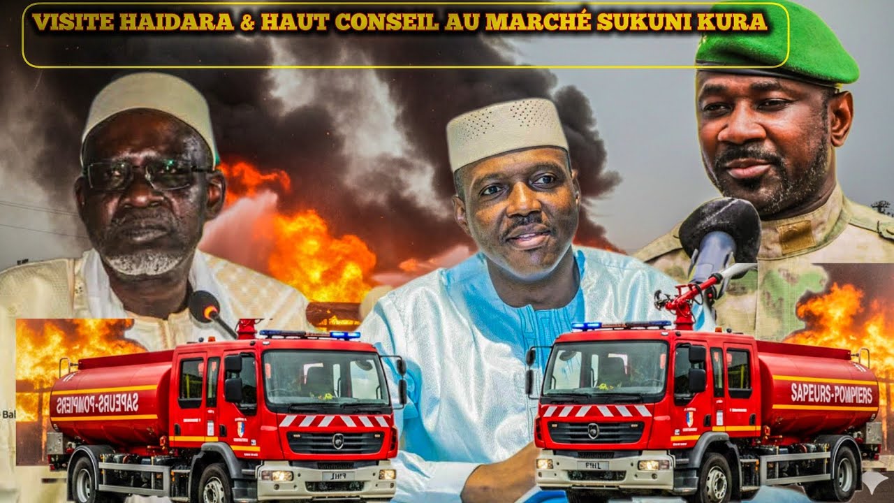Visite de Chérif Ousmane Madani Haidara et du Haut Conseil | Marché Sukuni Kura