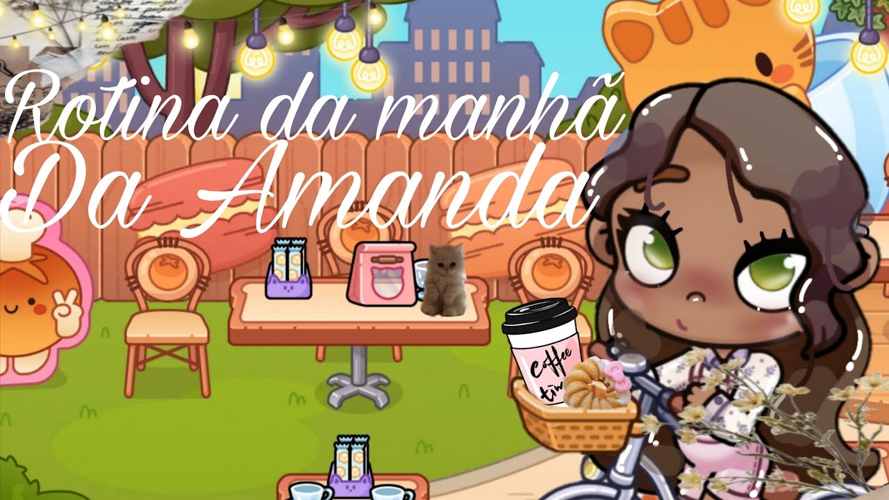 Rotina de manhã da Amanda (sem voz)#avatarworld ##familiasunset #aesthetic #semvoz 