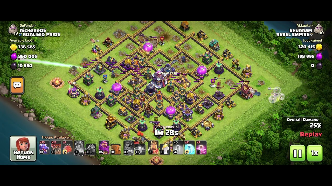 Coc..townhall 15...ranked battle.. difficult base to attack