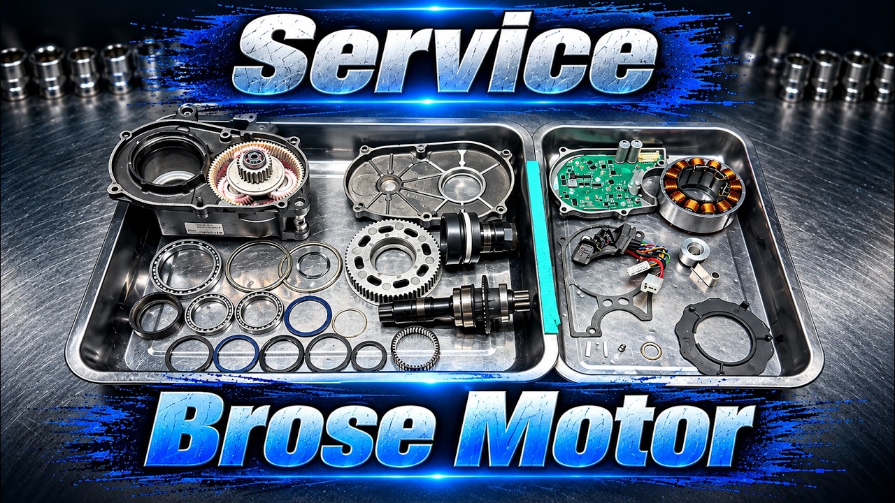 E-BIKE MOTOR BROSE FULL SERVICE - ПОВНА ПЕРЕБОРКА ВЕЛОСИПЕДНОГО МОТОРУ #BROSE #e-bike #mtbbike