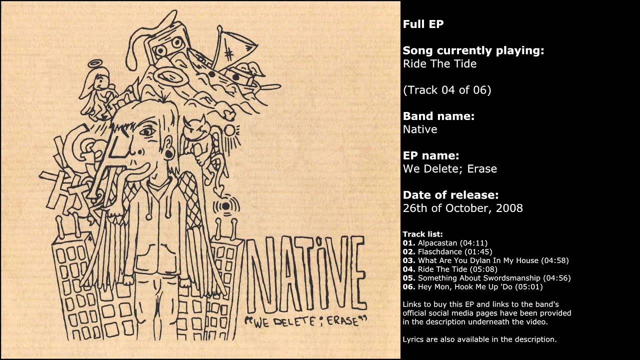 Native - We Delete; Erase (Full EP)