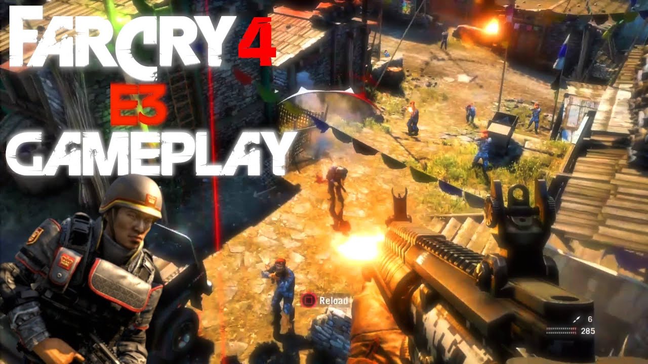 Far Cry 4 E3 Demo Gameplay: Unreleased Content (E3 Gamemodes)