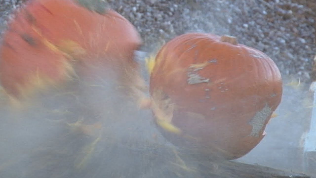 Smashing pumpkins with Sporting Rifle reviewer Tim Pilbeam