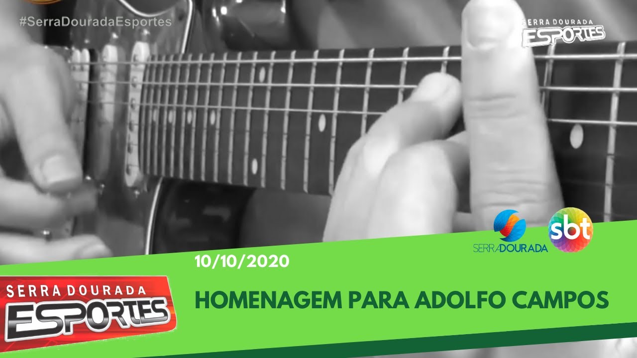 SDE (10/10/20) Homenagem para Adolfo Campos