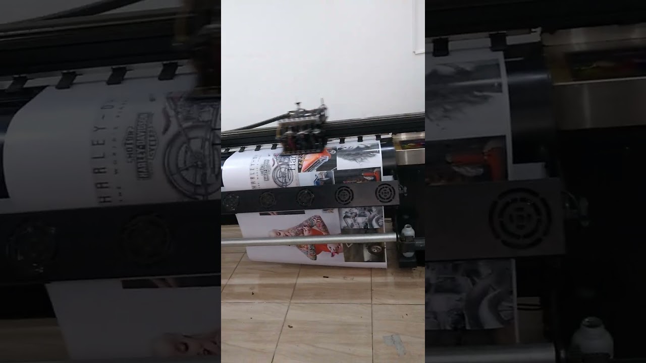 Cabeça de impressão i3200 é Rápida.Assista até final.Sera se Ela ganha de uma Ampla com 8 cabeças?