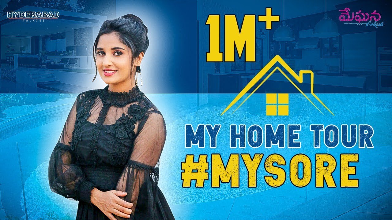 My Home Tour || Mysore Home Tour || Telugu Vlogs || Meghna Lokesh Vlogs || Hyderabad Talkies