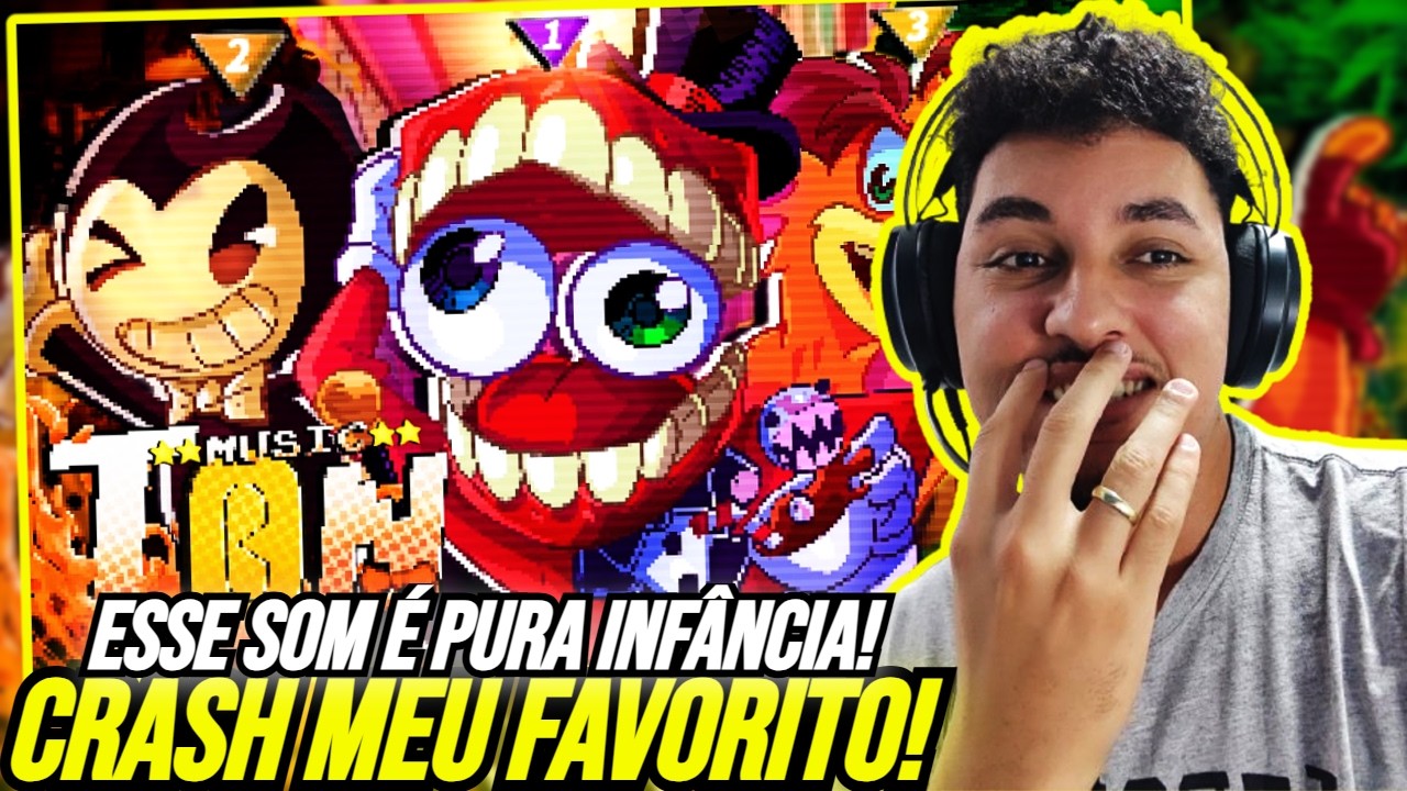 REACT Papyrus Da Batata 🎮| Lunáticos 4 | Bendy, Caine e Crash