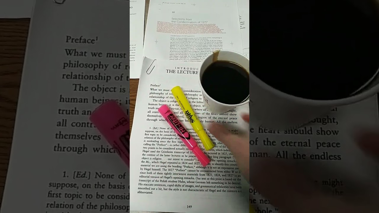 How to study philosophy: Hegel