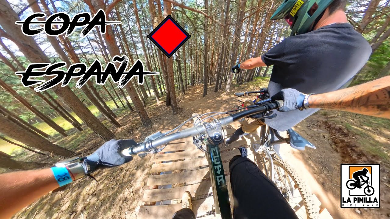 DH1 🟥 | PISTA de la COPA DE ESPAÑA | LA PINILLA BIKEPARK 2024 | FaskVisuals