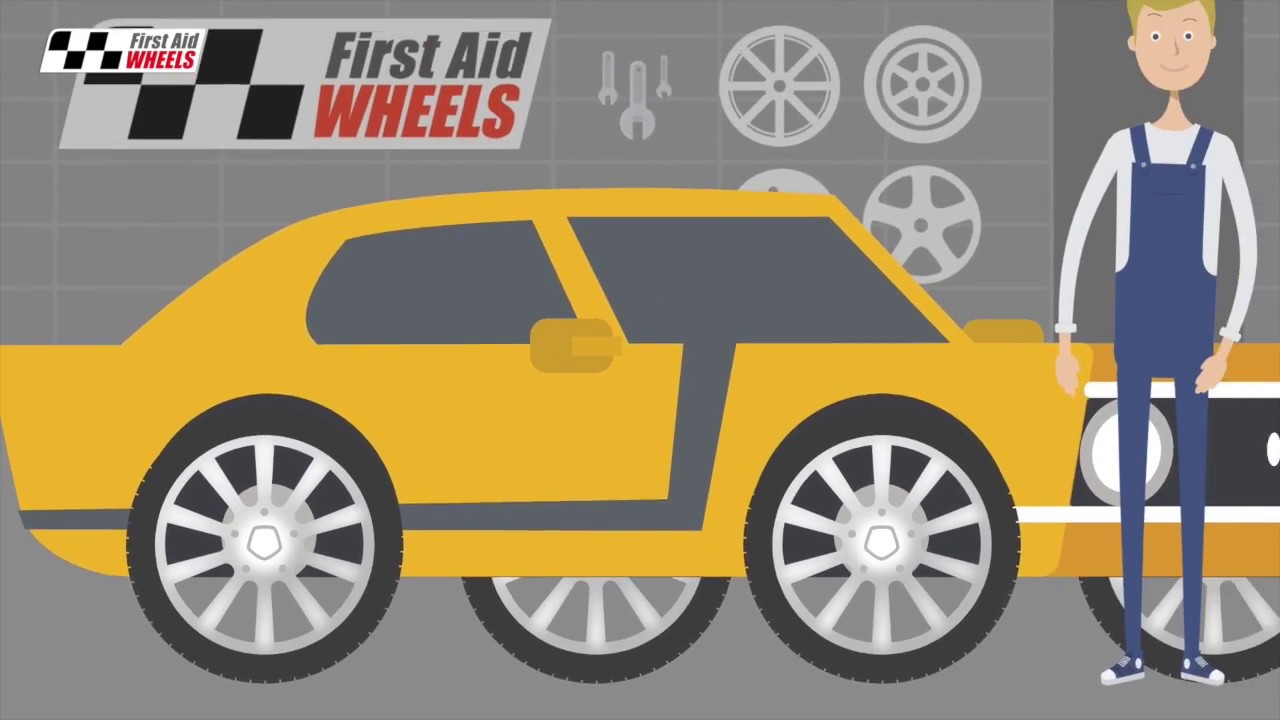 How FAWheels do a full factory alloy wheel refurbishment
