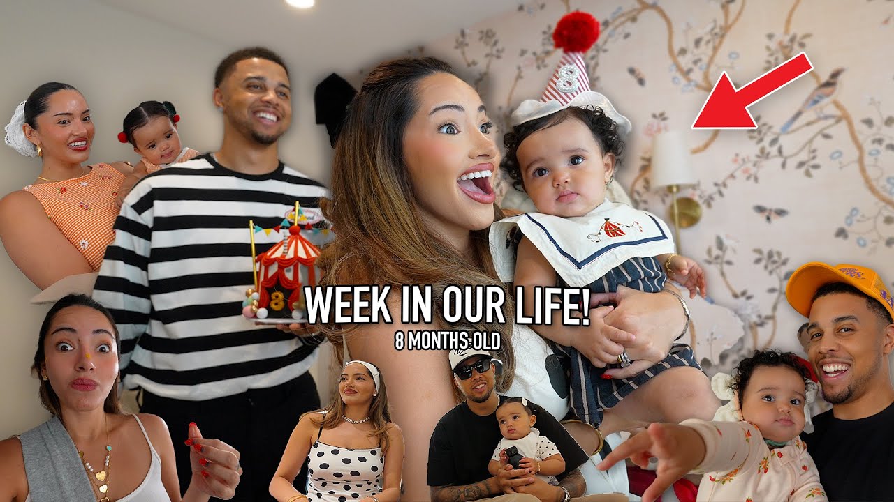 A WEEK IN OUR LIFE VLOG! (KALI&rsquo;S 8 MONTH BIRTHDAY, FAMILY ERRANDS, SUMMER BBQ + MORE!!) 