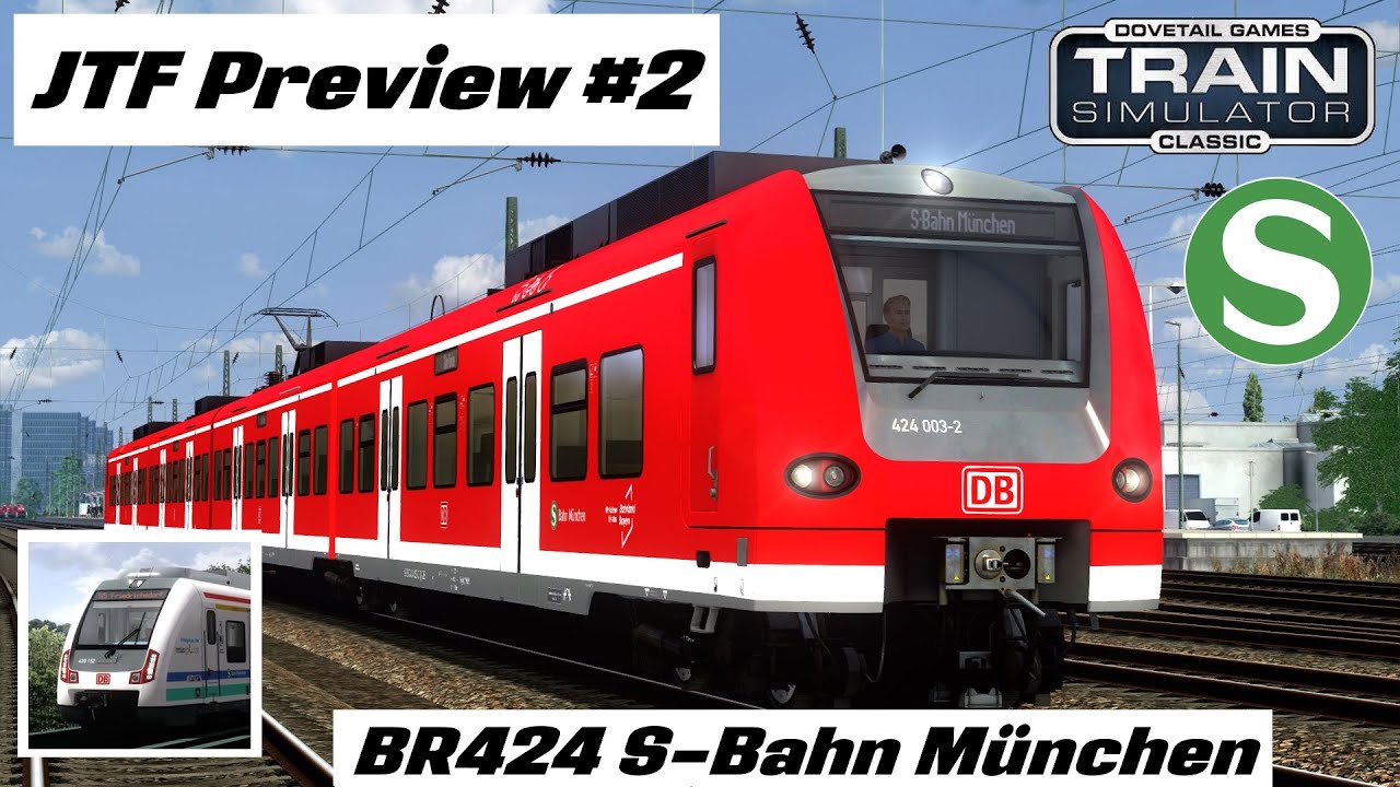 TS Classic | BR424 S-Bahn M&uuml;nchen Preview | M-Steinhausen - Pasing Betriebsbahnhof | JoTrainFreak |