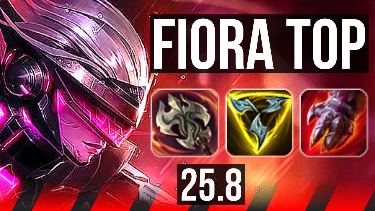 FIORA vs YORICK (TOP) | 5/2/5 | KR Grandmaster | 25.8