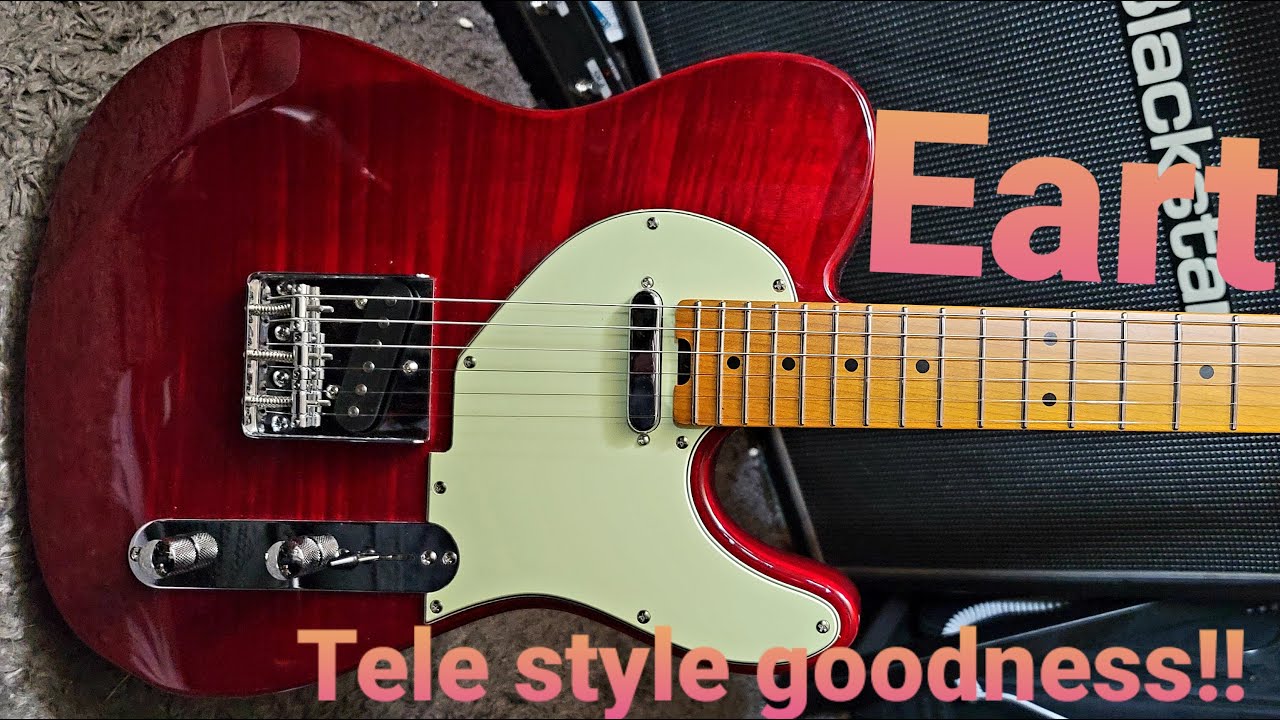 Eart, Tele style guitar. Excellent!!