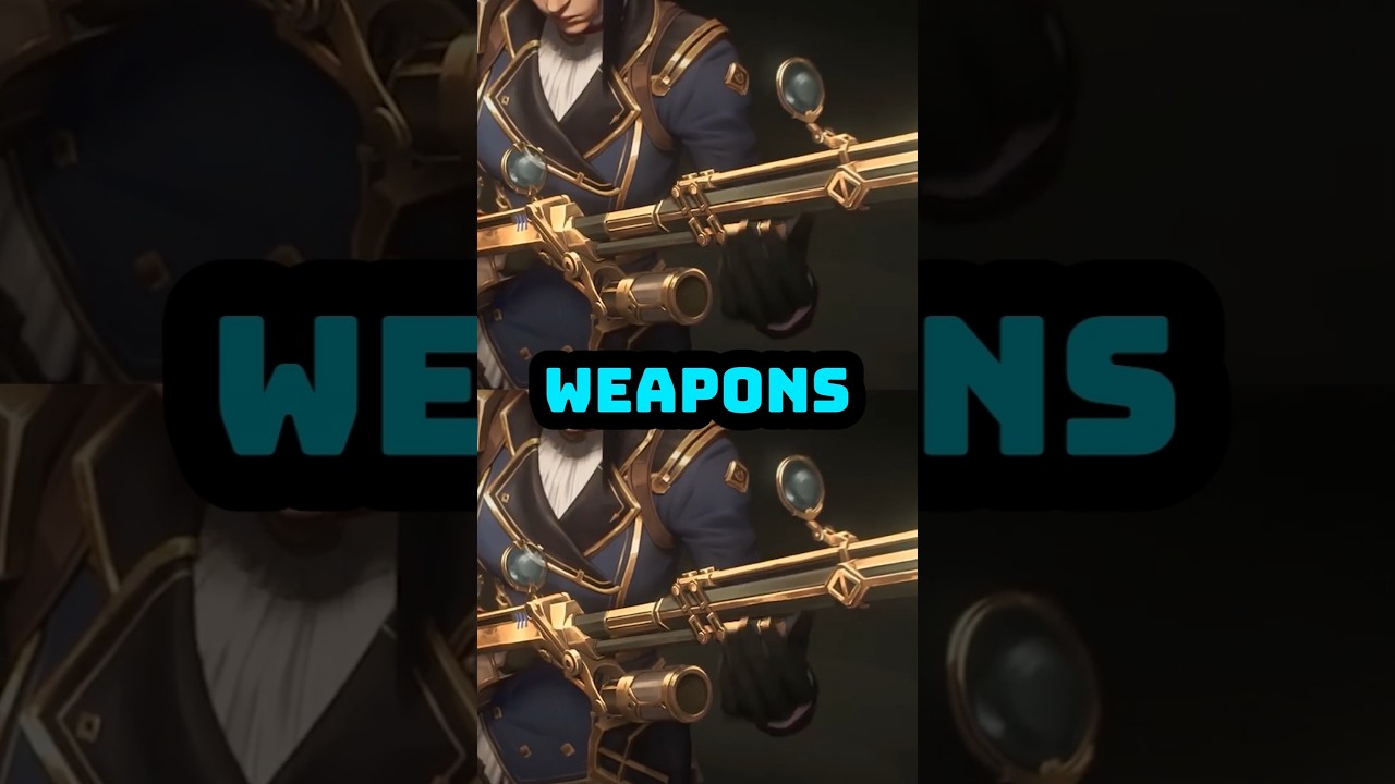 Hextech Weapons are CRAZY #arctober #arcane #shorts