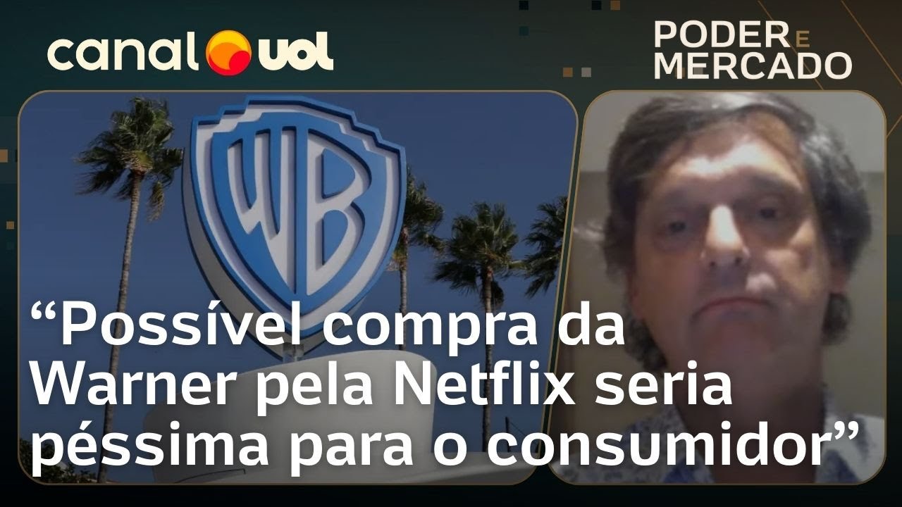 Compra da Warner pela Netflix criaria um conglomerado com grande desequilíbrio, diz André Sturm