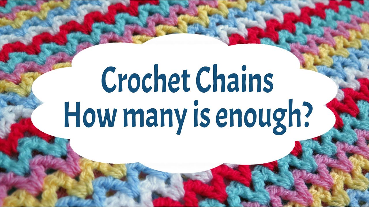 Tips and Tricks - How Many Chains to Start a Project? | Girlybunches