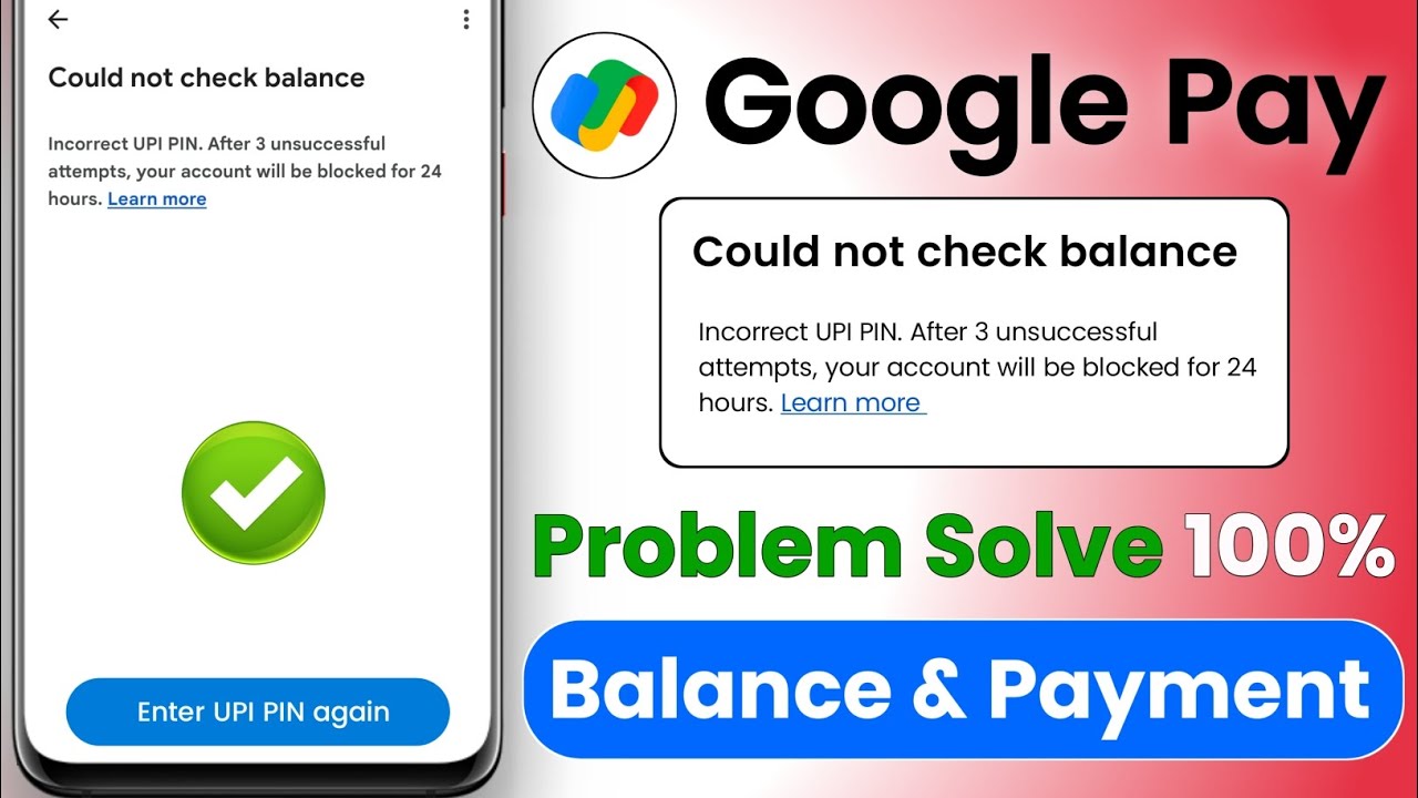 incorrect upi pin after 3 unsuccessful attempts your account will be blocked for 24 hours