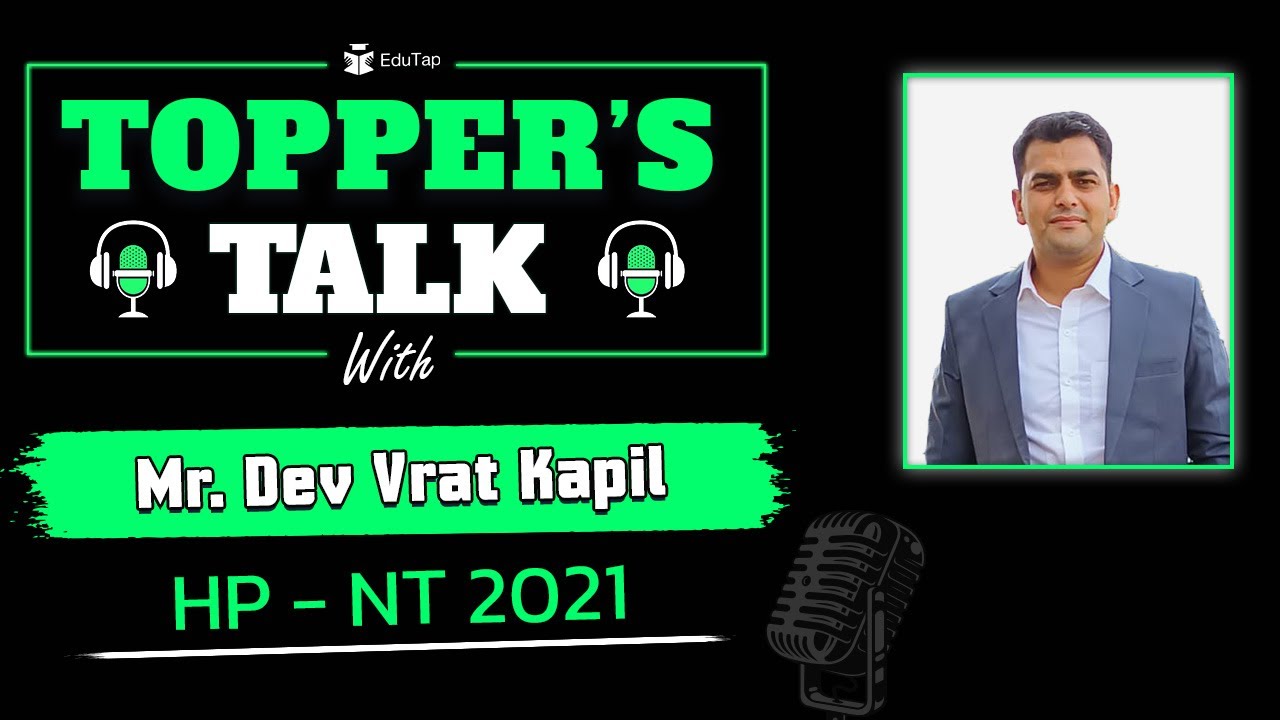 HP - NT Topper Interview | HP - NT Preparation Strategy | How To Crack HP - NT | EduTap