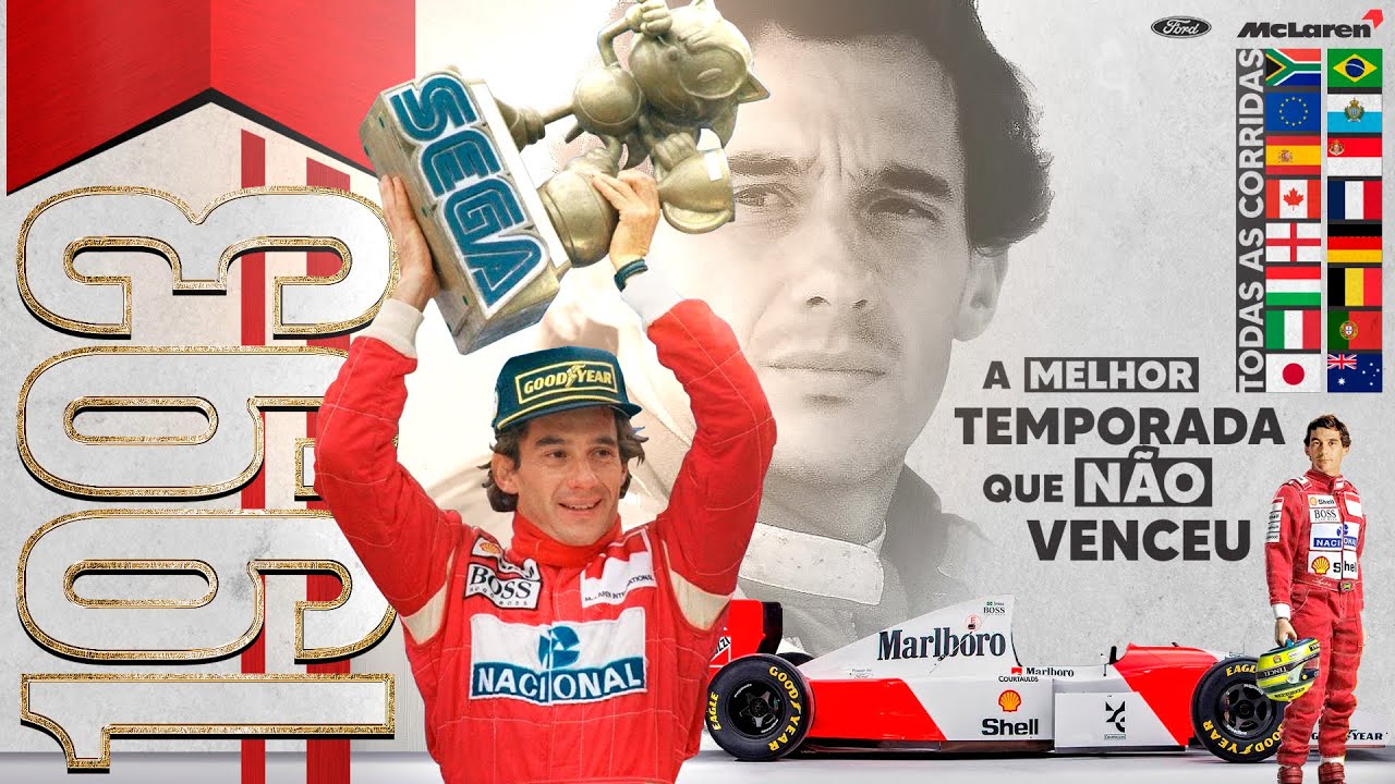 O melhor ano sem título de SENNA na F1 - TODAS AS CORRIDAS DE 1993 -- Carreira de Senna Ep. 11
