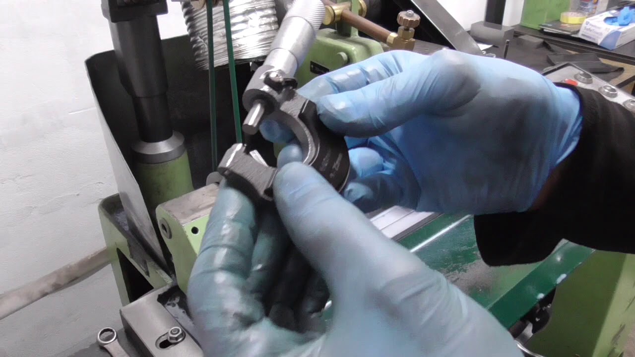 Гнутый винт станка . Что делать? Ремонт винта токарного.