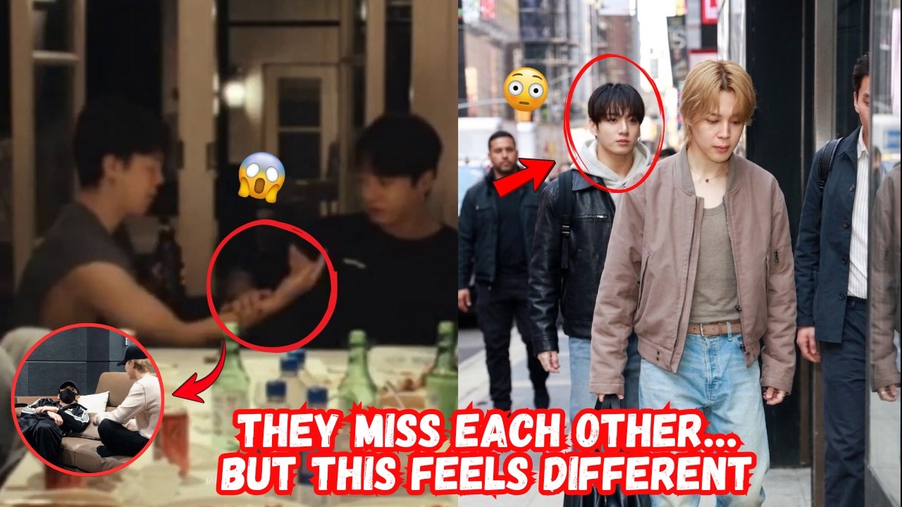 Jikook Admits They Miss Each Other&hellip; and They're Seen Touching Each Other 😳💜