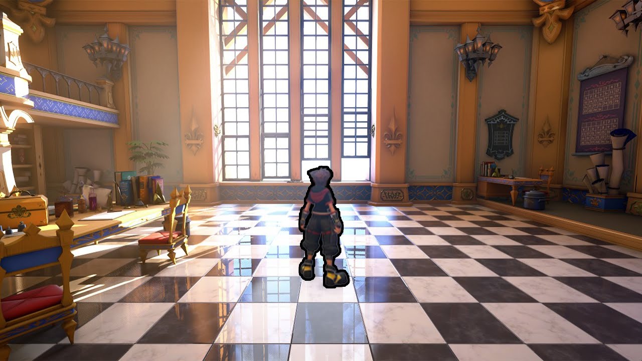 so we explored unused kingdom hearts levels