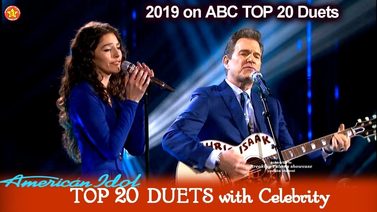 Evelyn Cormier & Chris Isaak Duet &ldquo;Wicked Game&rdquo; SULTRY | American Idol 2019 TOP 20 Celebrity Duets