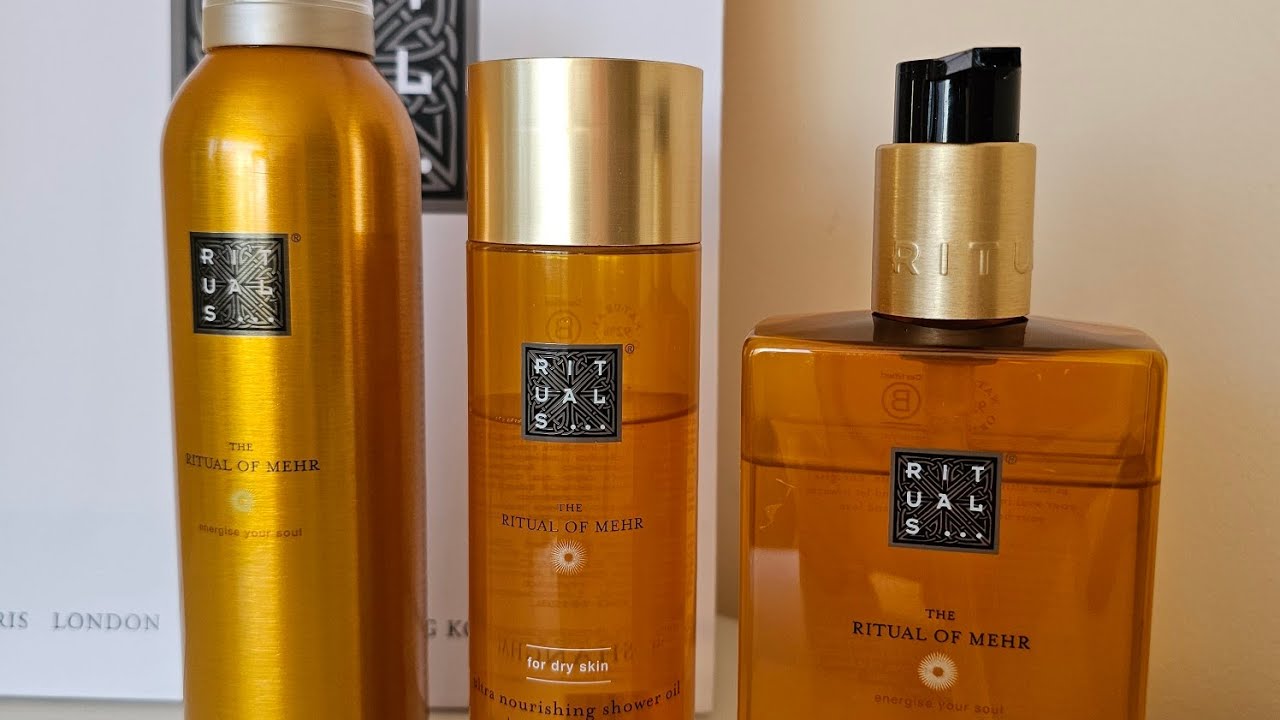 RITUALS shower  oil, foaming shower gel  & Hand Wash Ritual of Mehr