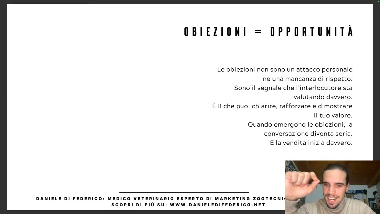 I Principi della Vendita e della persuasione - Live