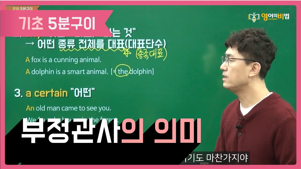 부정관사(a)의 의미 (0229)