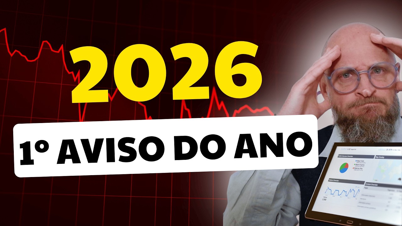 Não faça INVESTIMENTOS EM 2026 antes de ver este vídeo.