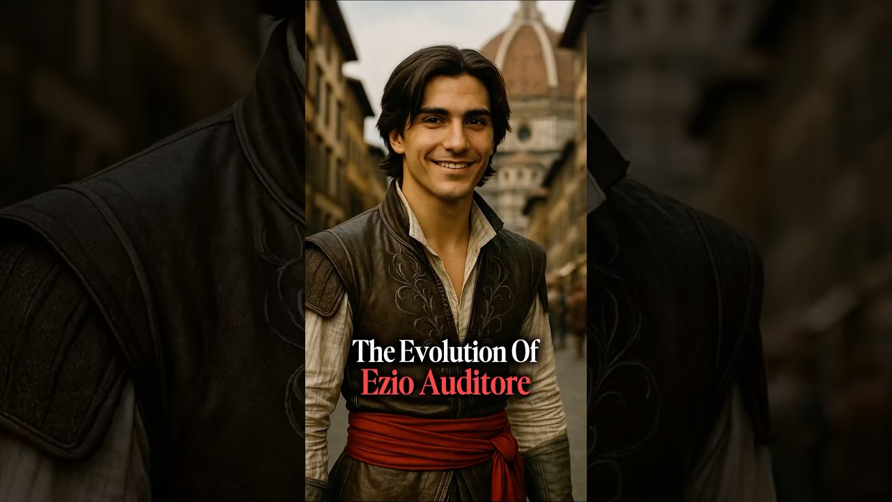 The Evolution Of Ezio Auditore (Assassins Creed) #assassinscreed #ezioauditore #gaming #history