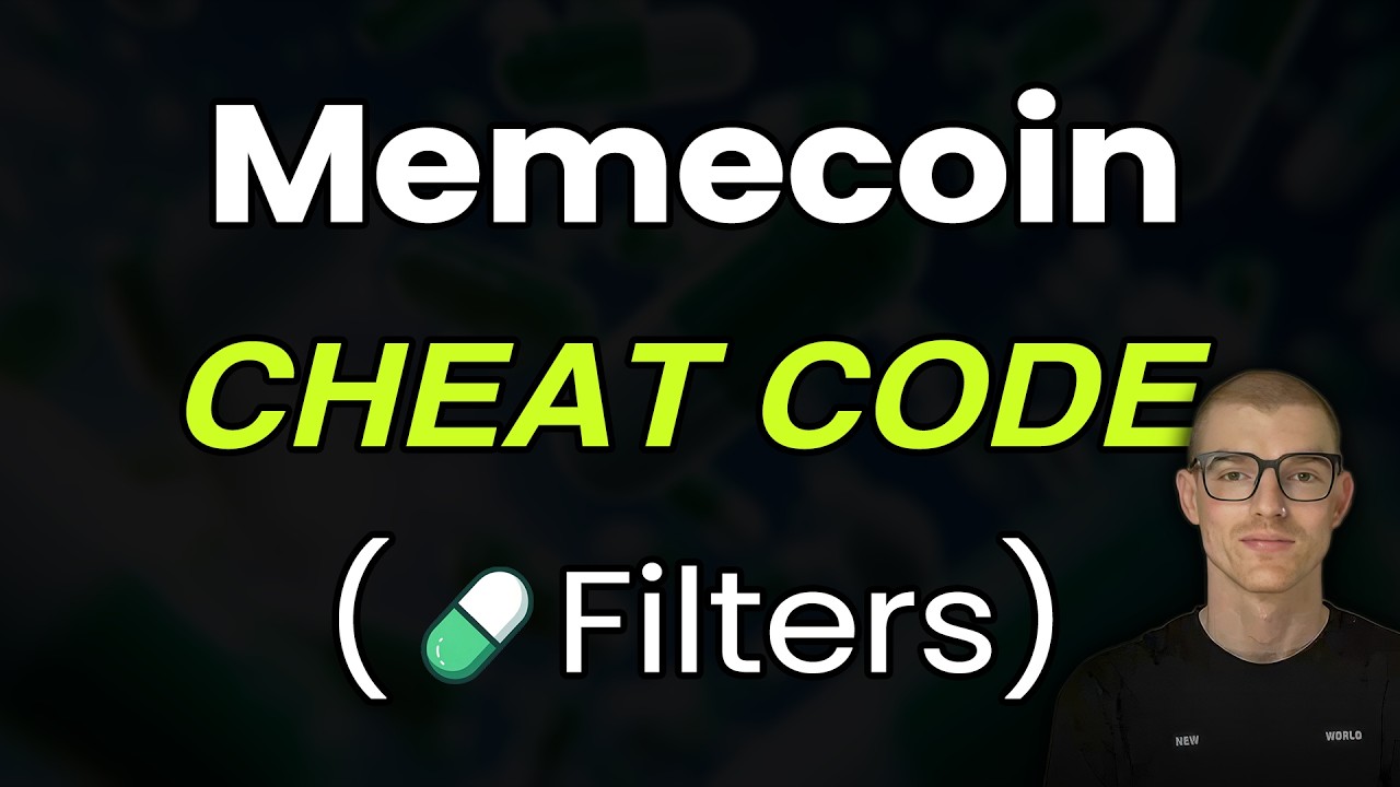 Filters To Easily Find The Top Memecoins (Filter Strategy Guide)
