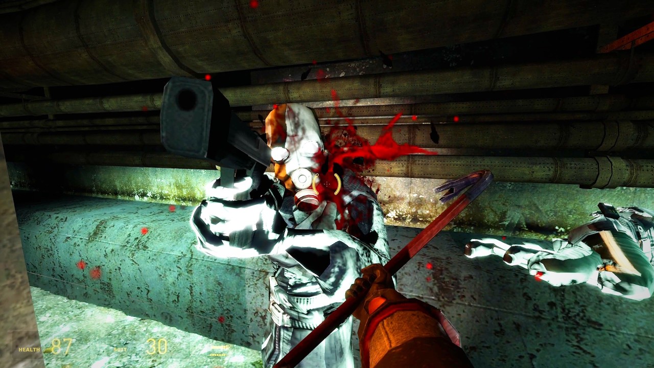 Gordon Freeman in Glitched Reality