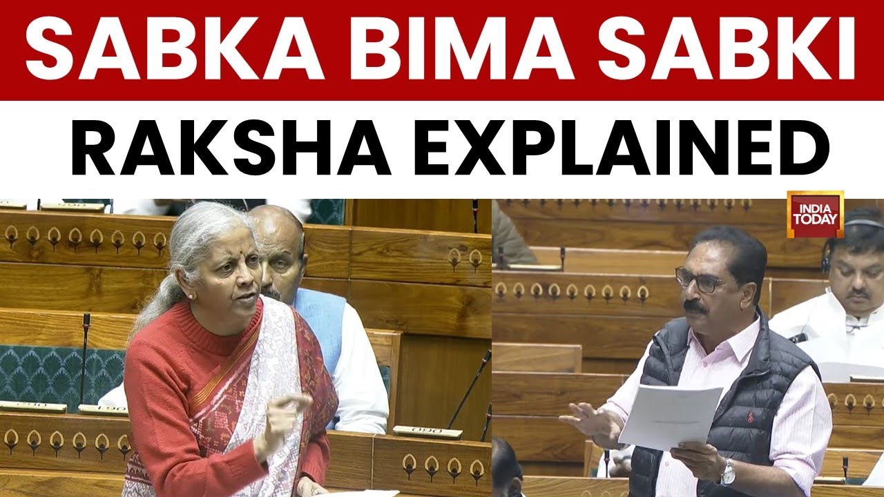 FM Nirmala Sitharaman Introduces New Insurance Amendment Bill | Explained | India Today News
