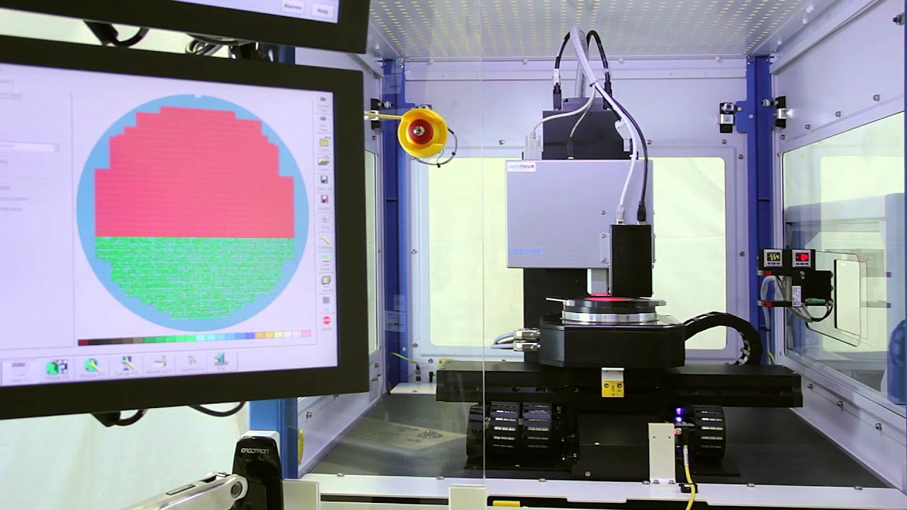 NanoFocus µsprint: Fully automated wafer inspection