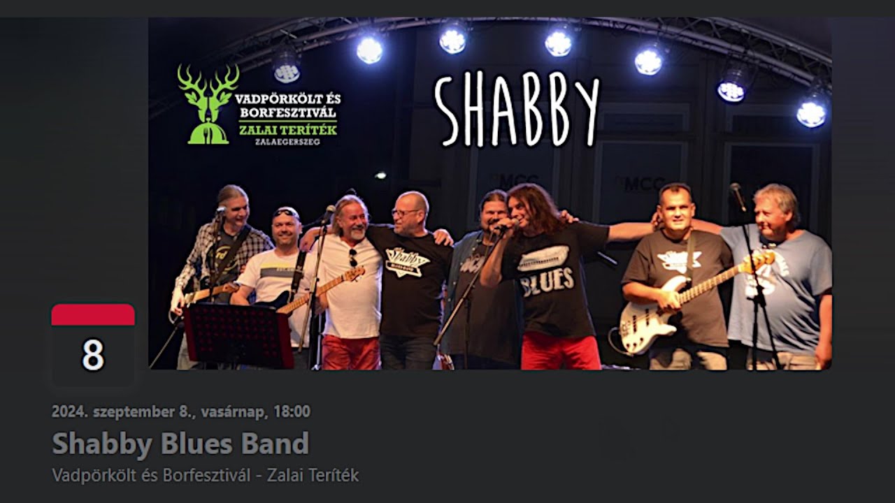 Shabby Blues Band Dísz tér 2024