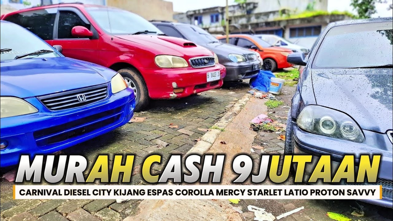 GUDANG MOBIL TUA CAWANG OBRAL MURAH CASH 9JUTAAN‼️RAME DISERBU PEMBELI