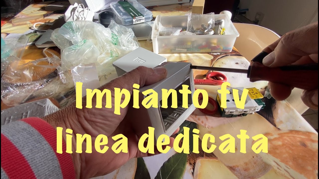 IMPIANTO FOTOVOLTAICO, linea dedicata