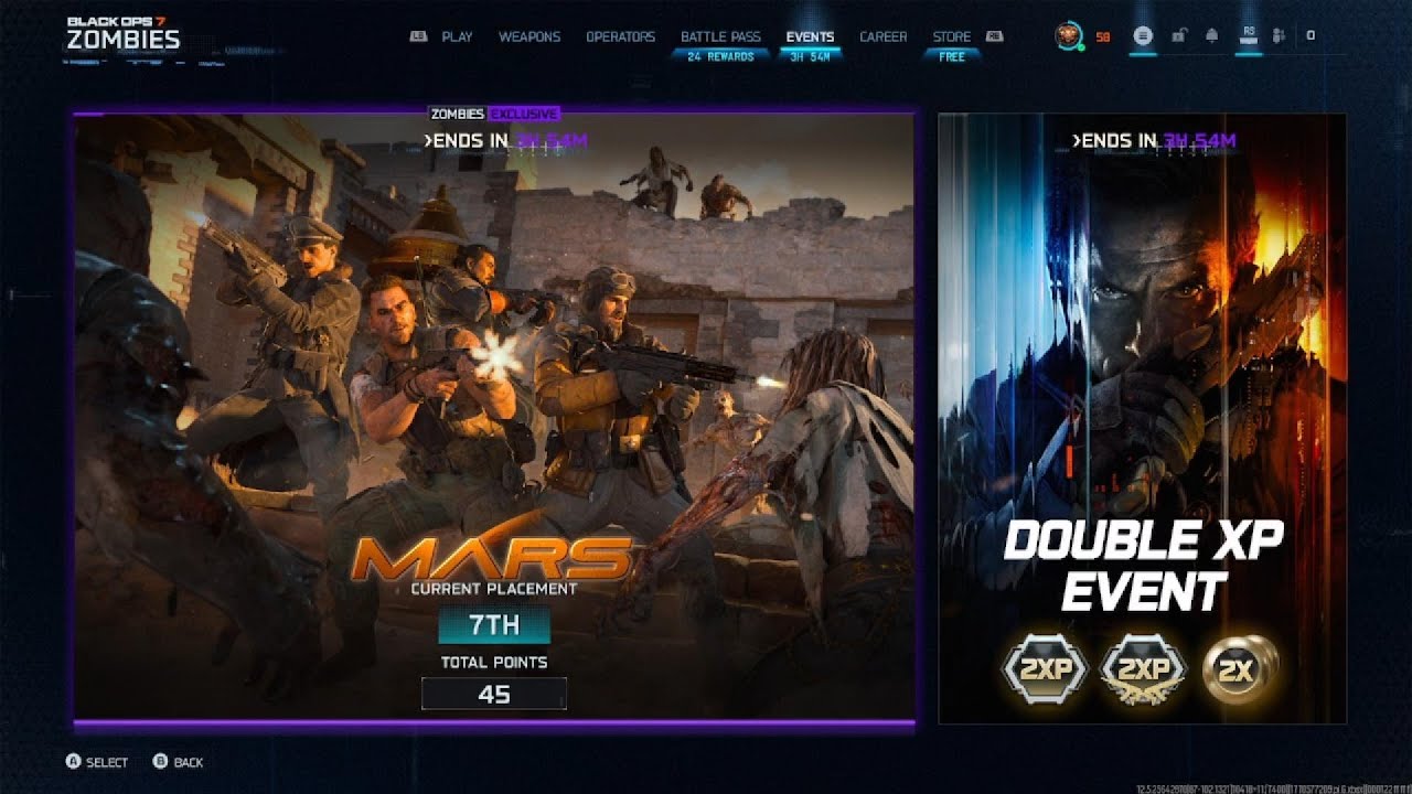 Mars Zombies Leaderboard Attempt | BO7