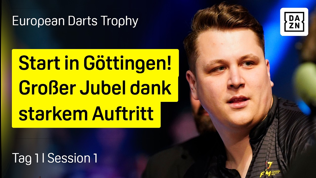 European Darts Trophy | Tag 1 - Session 1 | DAZN Highlights